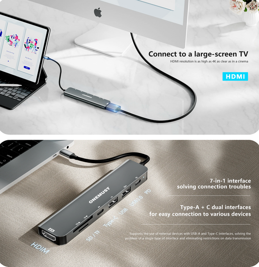 Soulstone 7-in-1 USB-C Docking Station – product image 2