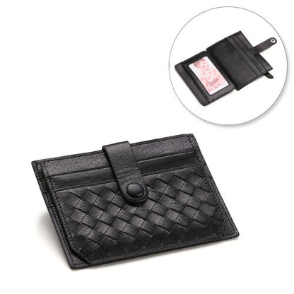 Soulstone real leather card holder detail