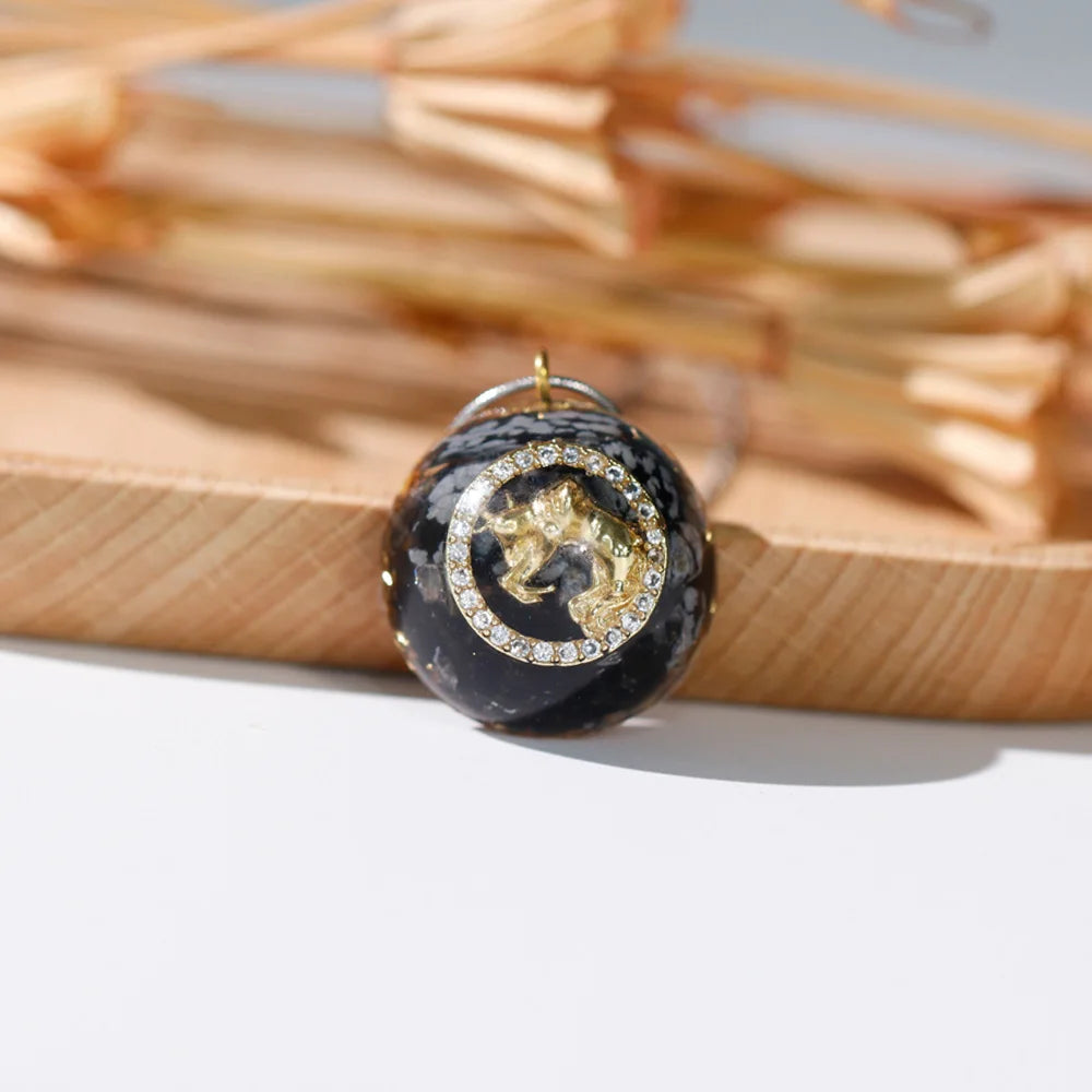 Handcrafted Zodiac Crystal Necklace