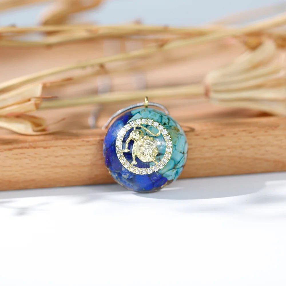 Handcrafted Zodiac Crystal Necklace