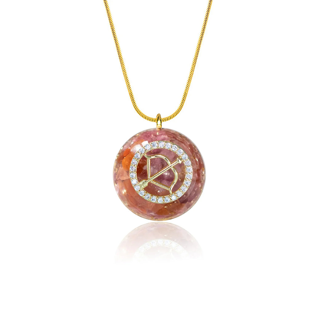 Handcrafted Zodiac Crystal Necklace