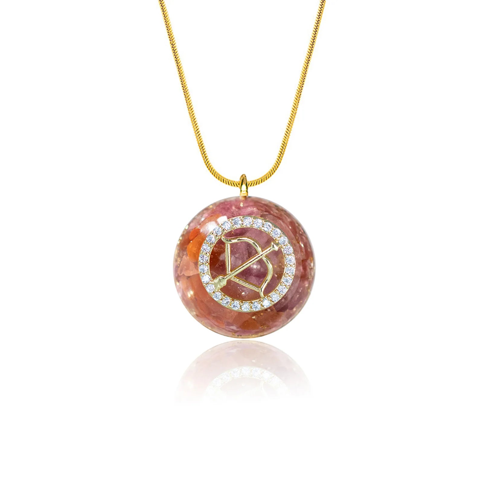 Handcrafted Zodiac Crystal Necklace