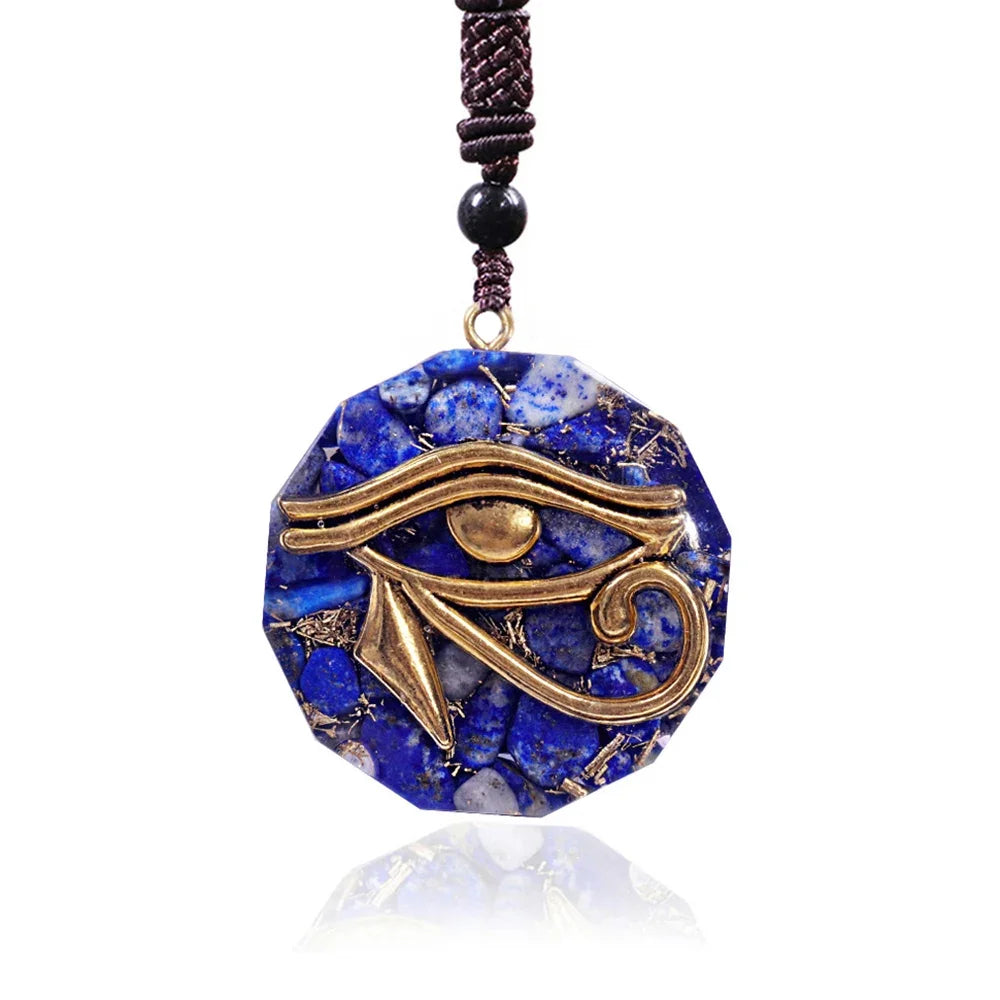 Eye of Horus Crystal Necklace