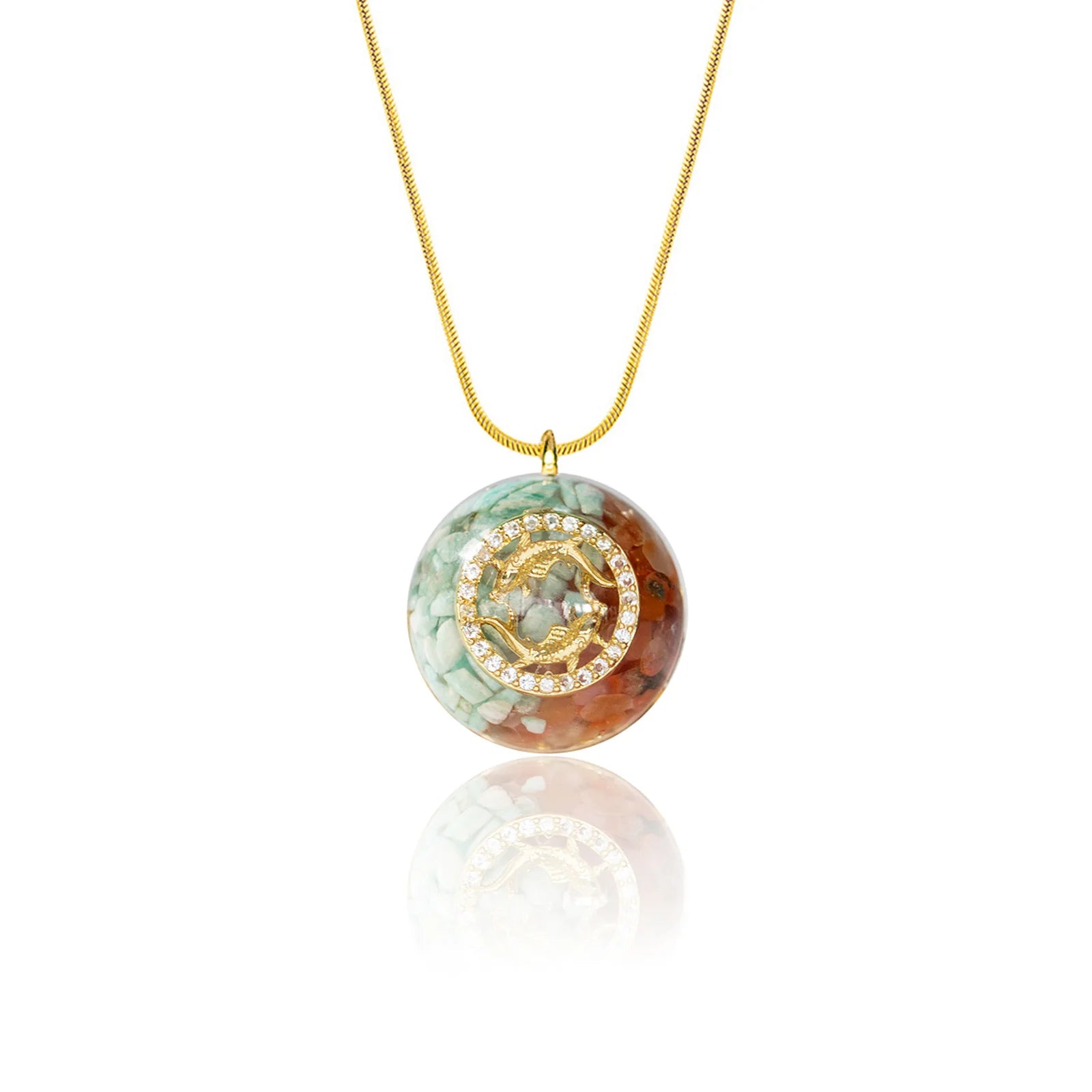 Handcrafted Zodiac Crystal Necklace