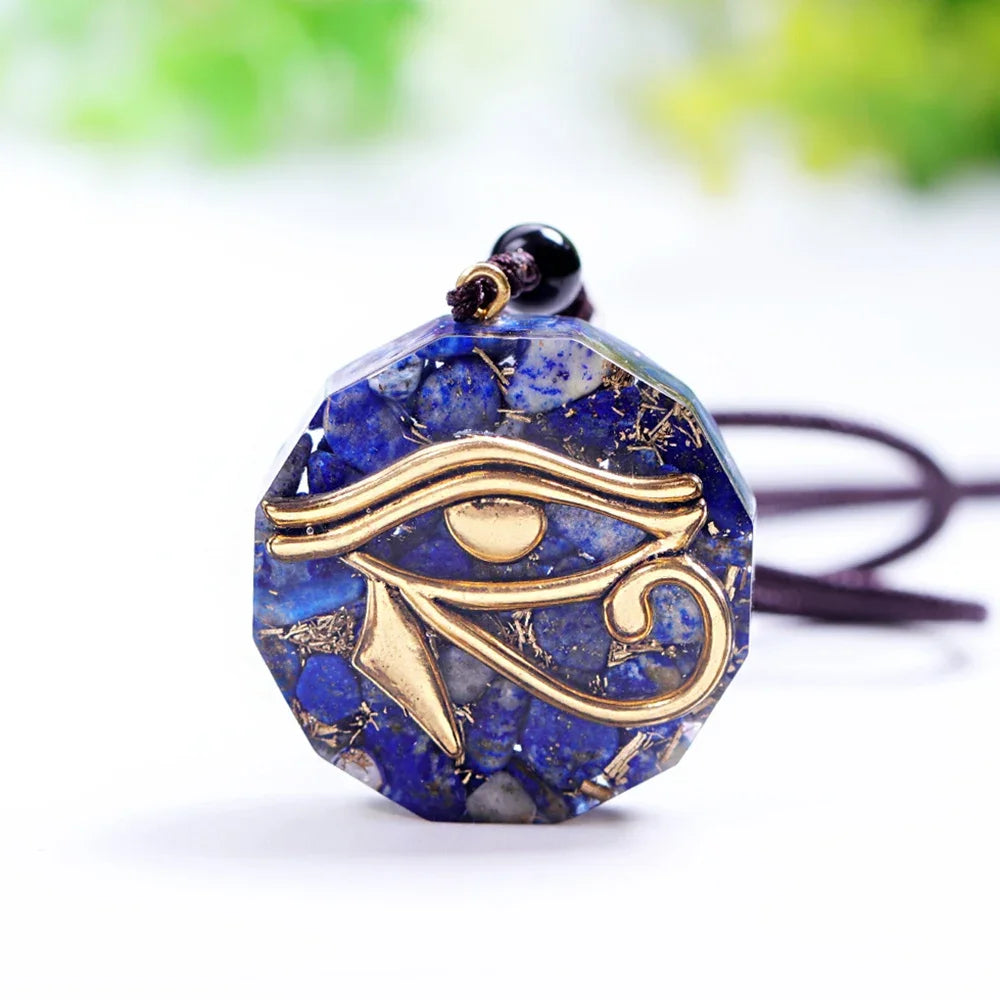 Eye of Horus Crystal Necklace
