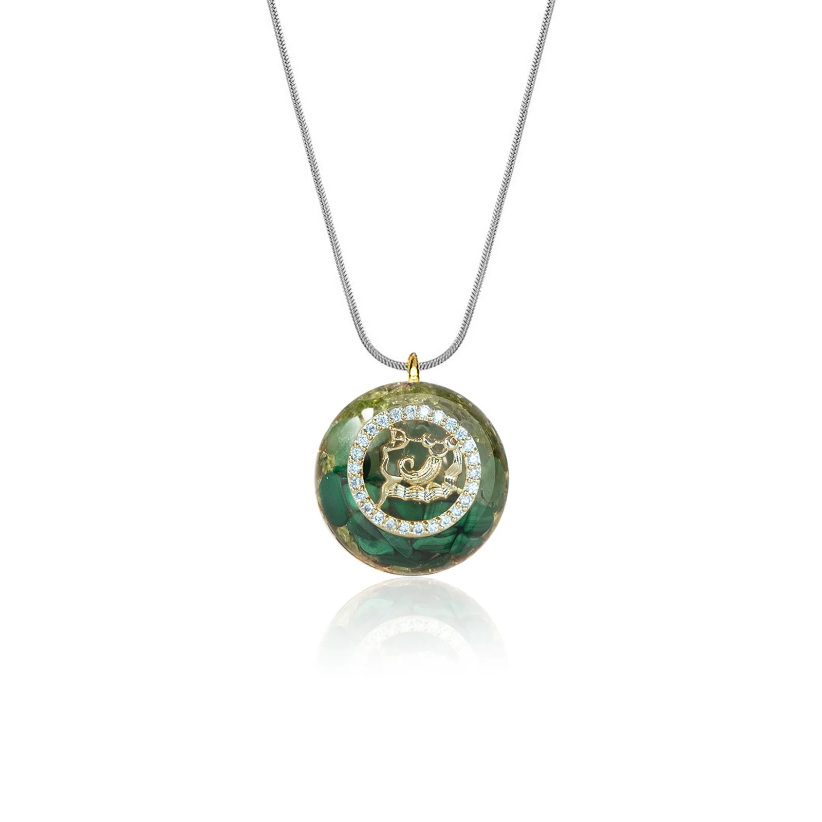 Handcrafted Zodiac Crystal Necklace