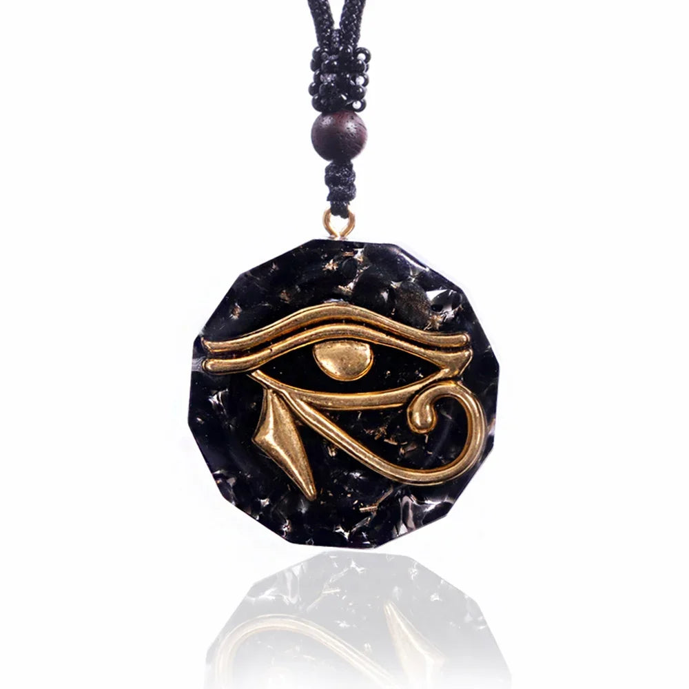 Eye of Horus Crystal Necklace