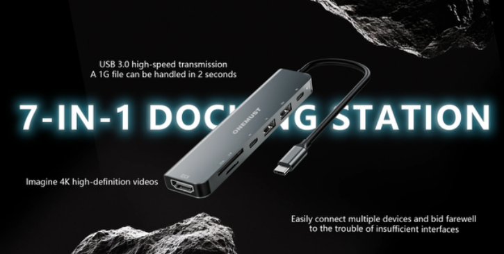 Soulstone 7-in-1 USB-C docking station
