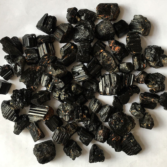 Natural Black Tourmaline Rough Stone — 50g – main product image