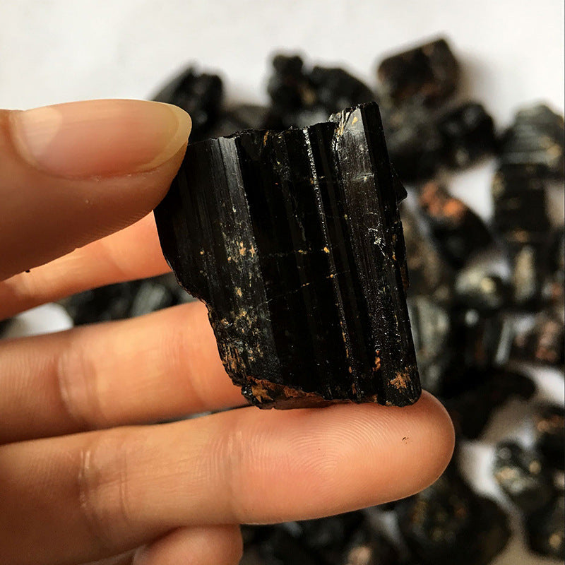 Natural Black Tourmaline Rough Stone — 50g – product image 5