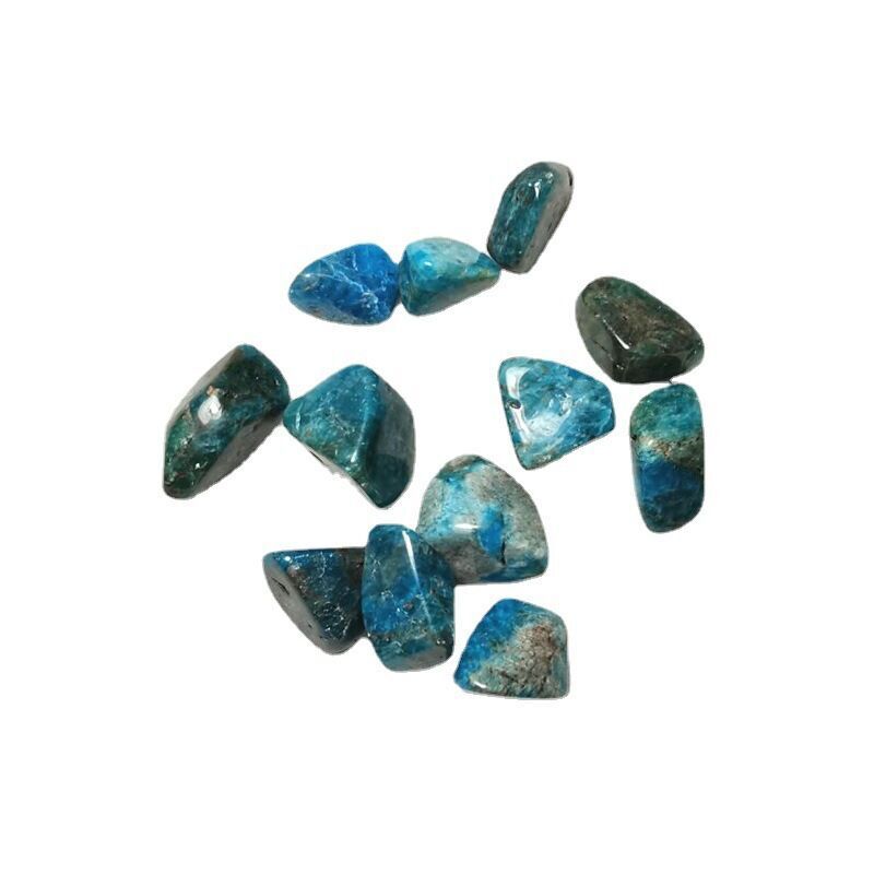 Blue Apatite Polished Rolling Stone – product image 5