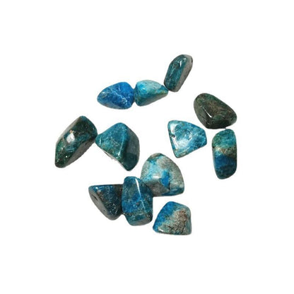 Blue Apatite Polished Rolling Stone – product image 5
