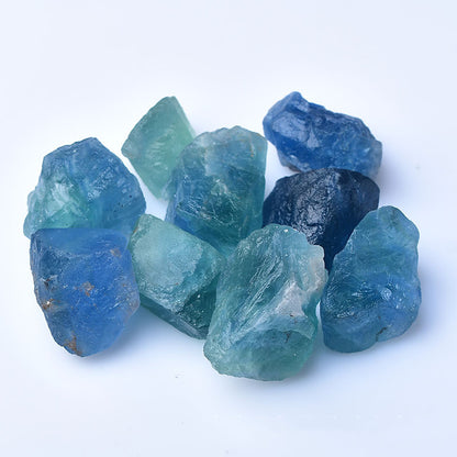 Natural Blue Fluorite Rough Crystal Stone — 100g – product image 3