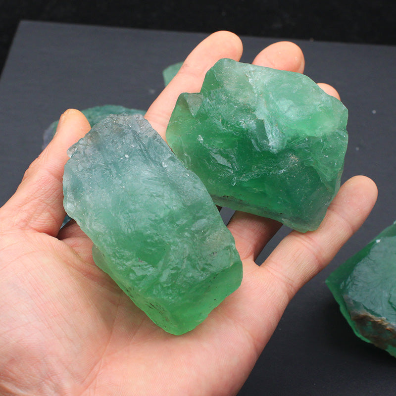 Natural Brazilian Green Fluorite Crystal Stone – main product image