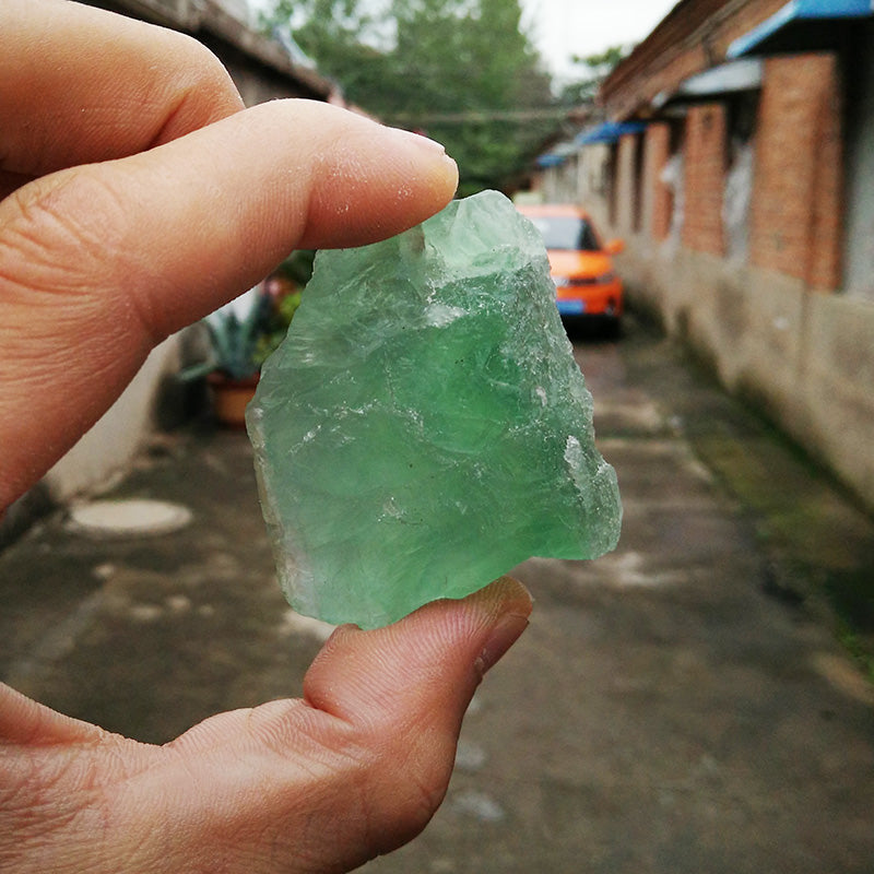 Natural Brazilian Green Fluorite Crystal Stone – product image 3