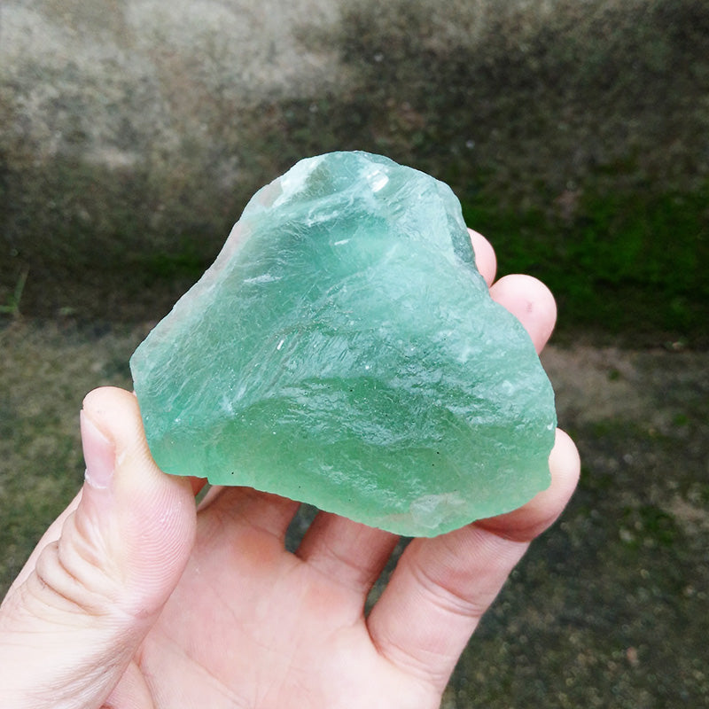 Natural Brazilian Green Fluorite Crystal Stone – product image 6
