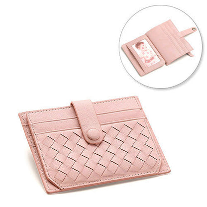 Soulstone real leather card holder detail