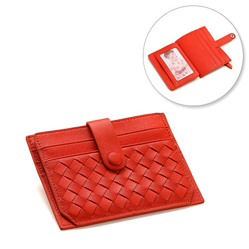 Soulstone real leather card holder detail