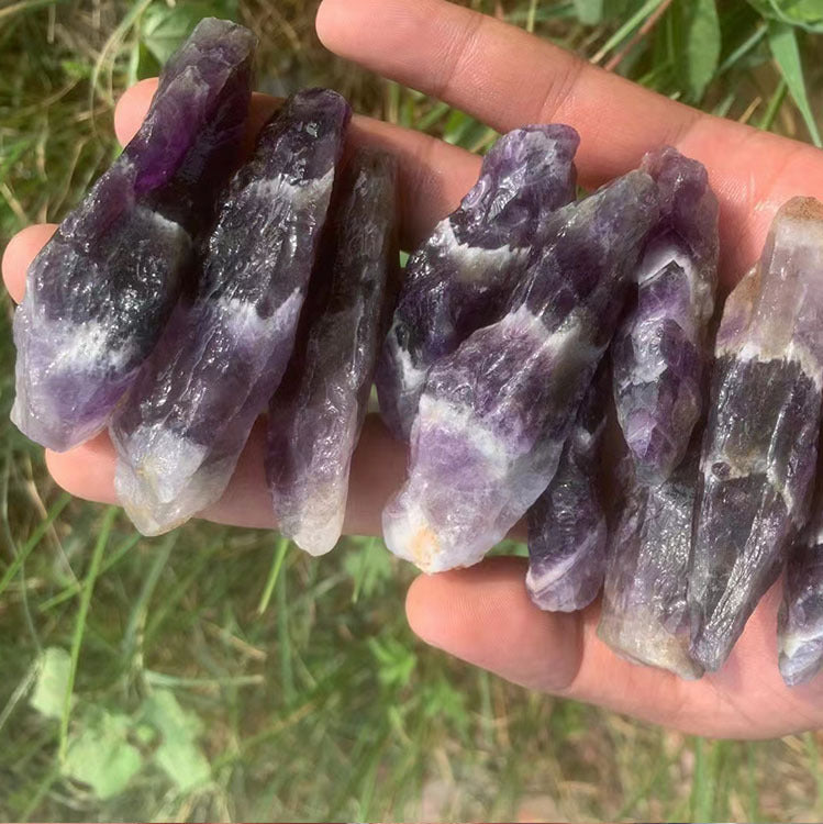 Natural Amethyst Rough Stone — 100g – main product image