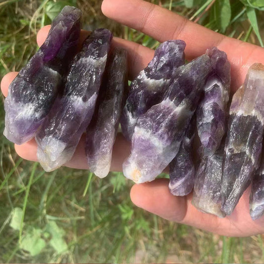 Natural Amethyst Rough Stone — 100g – main product image