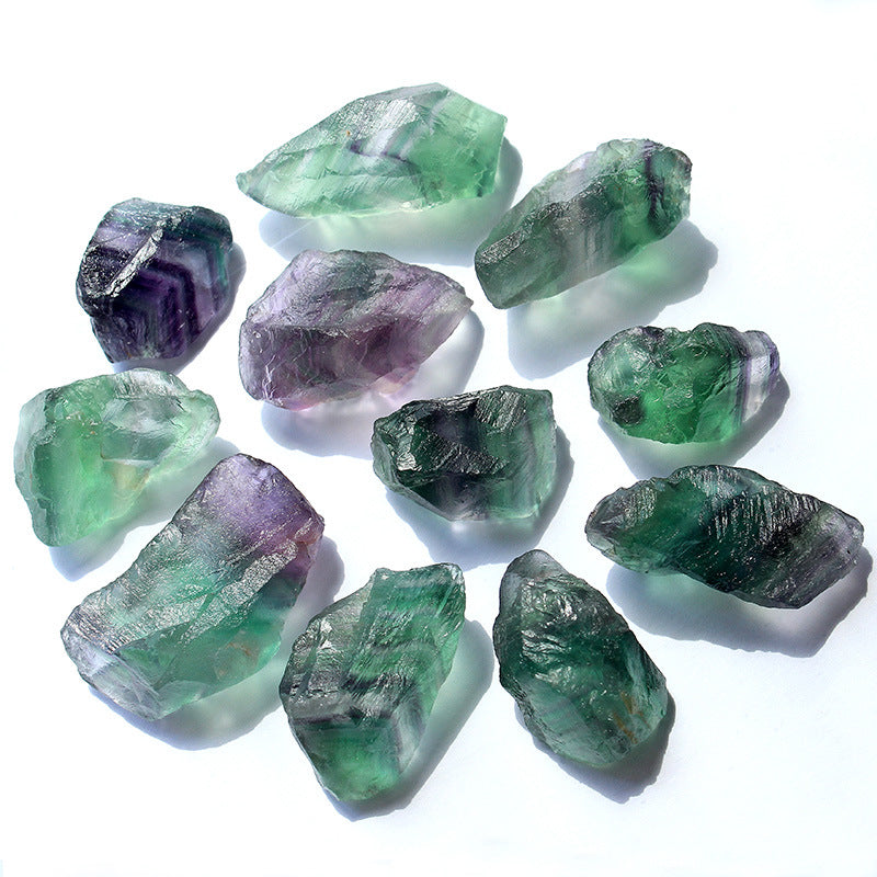 Natural Fluorite Ore Rough Stone — 100g – product image 4