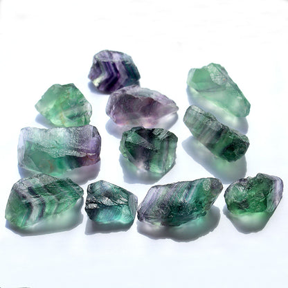 Natural Fluorite Ore Rough Stone — 100g – product image 5