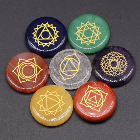 Seven Chakra Natural Stone Set – main product image