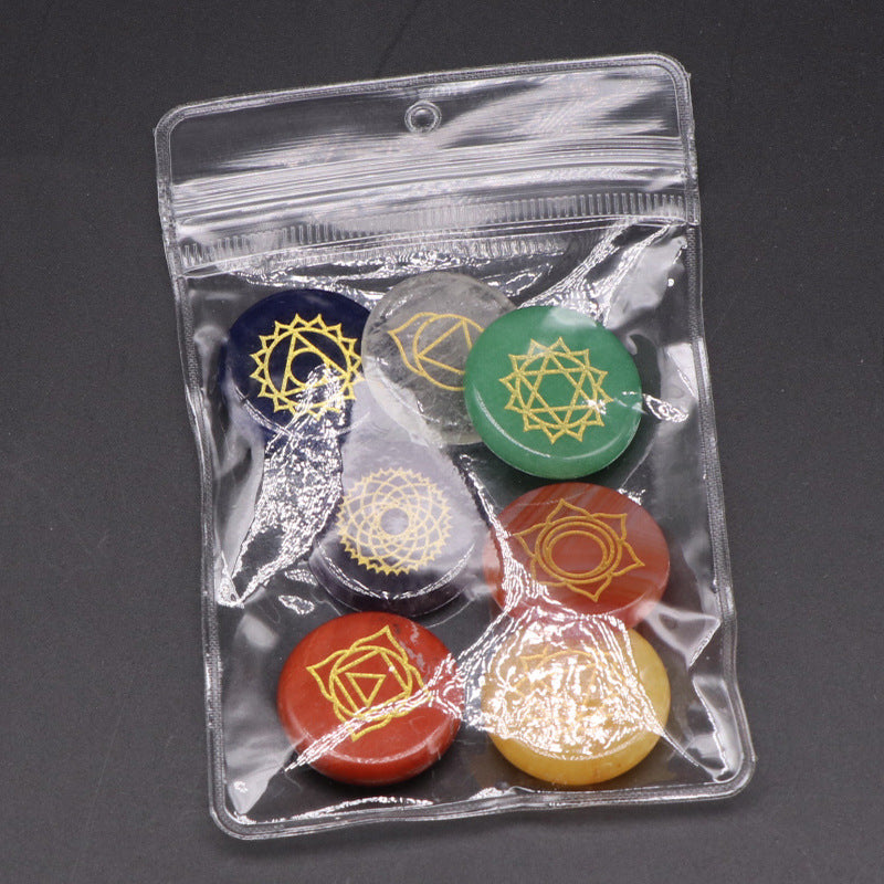Seven Chakra Natural Stone Set – product image 2