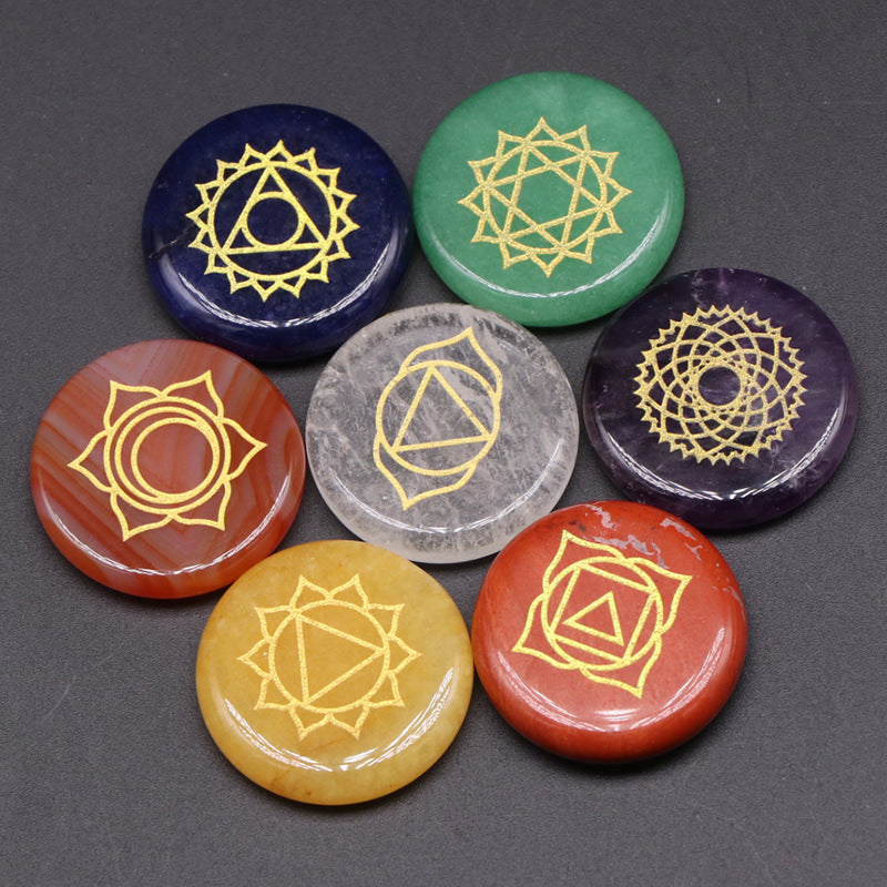 Seven Chakra Natural Stone Set – product image 5