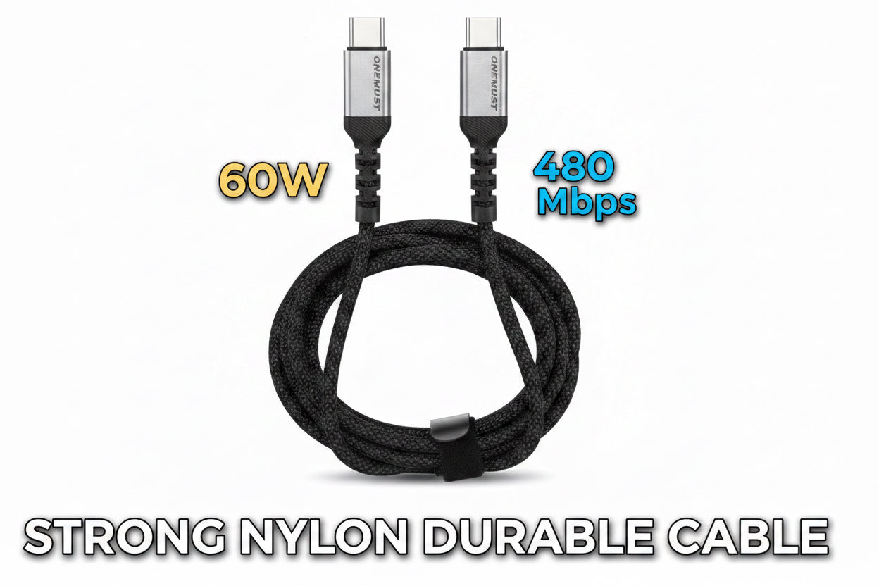 SoulStone 60W USB-C to USB-C Cable – main product image