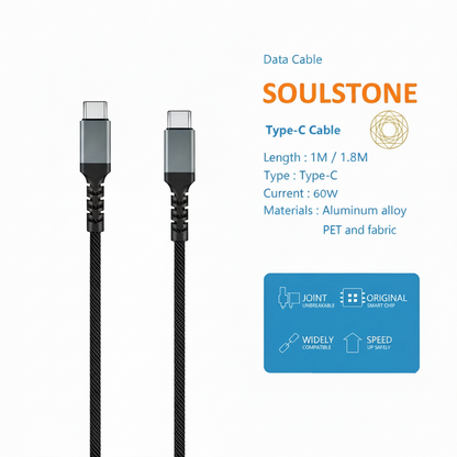 SoulStone 60W USB-C to USB-C Cable – product image 2