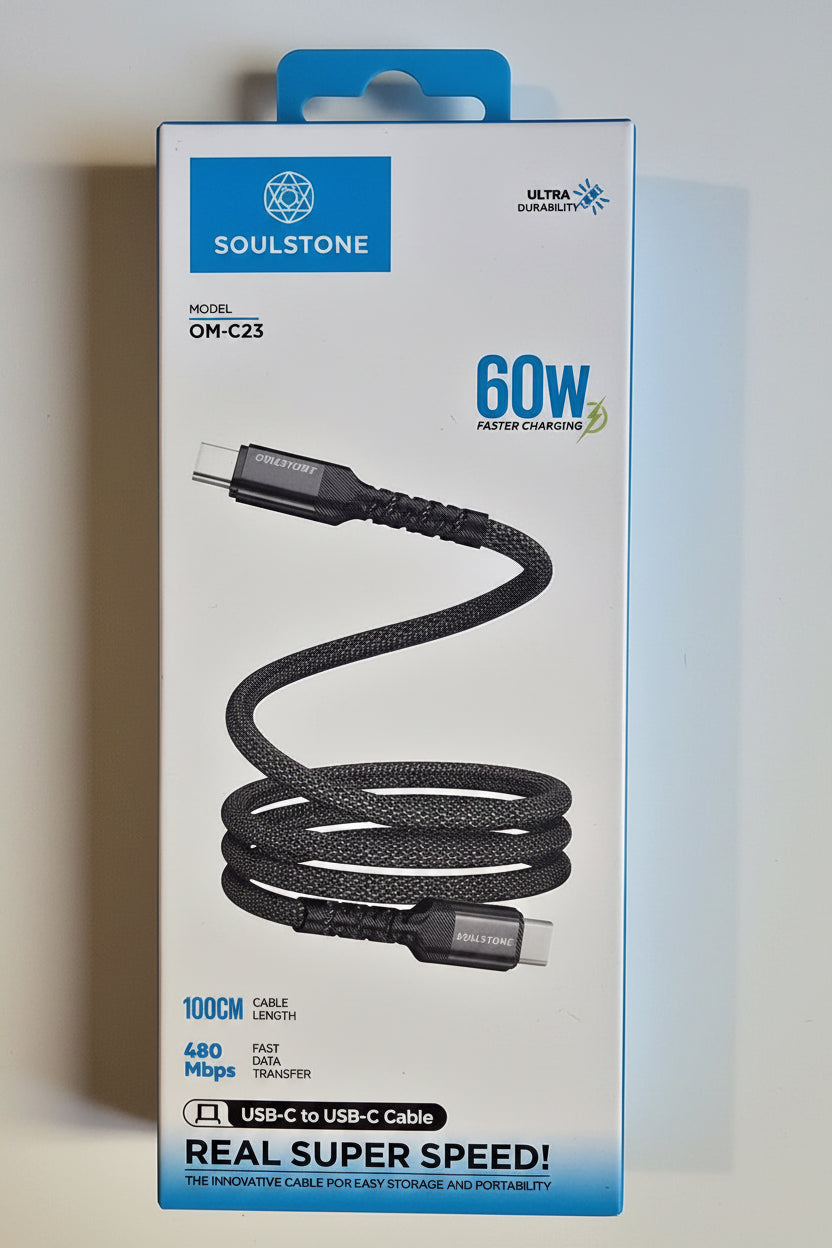 SoulStone 60W USB-C to USB-C Cable – product image 5