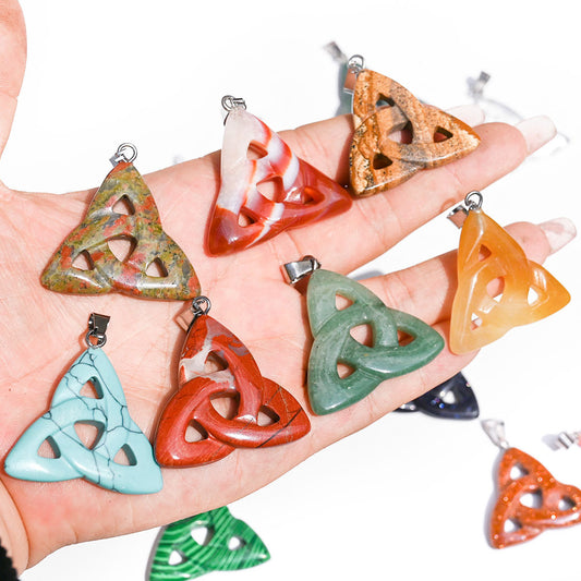 Soulstone Celtic Knot Stone Pendant – main product image