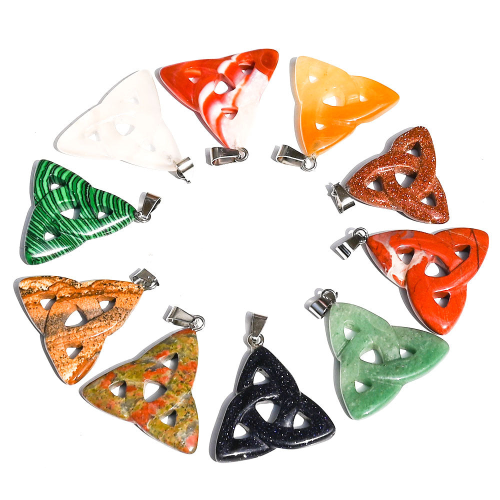 Soulstone Celtic Knot Stone Pendant – product image 2