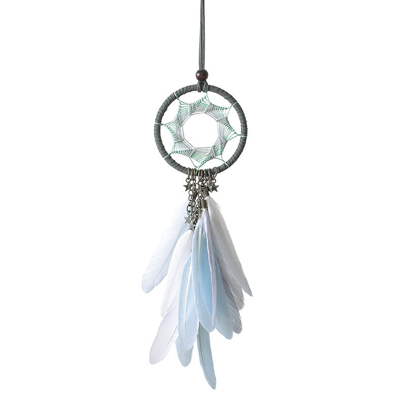 Pompon plume Soulstone – bijou de sac et porte-clés – image principale du produit