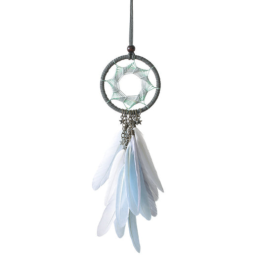 Soulstone Feather Tassel Bag Charm & Keychain – main product image