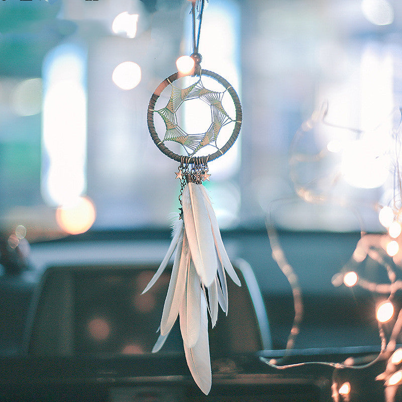 Pompon plume Soulstone – bijou de sac et porte-clés – image produit 3