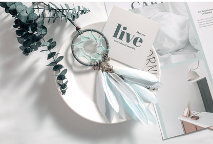 Pompon plume Soulstone – bijou de sac et porte-clés – image produit 8