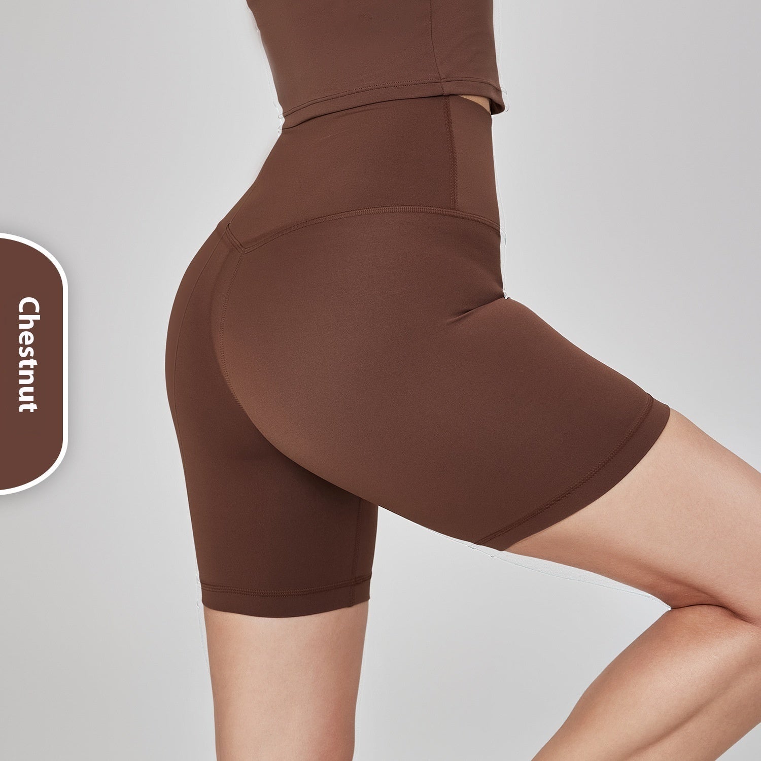 Soulstone sömlösa yogashorts med hög midja – produktbild 17