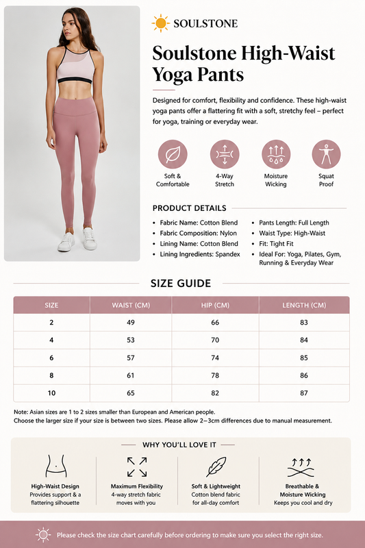 Soulstone High-Waist Yoga Pants – product image 2