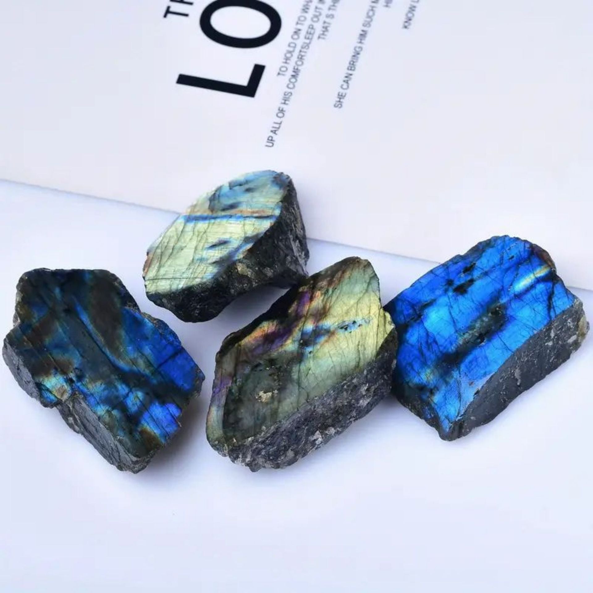 Natural Labradorite Rough Stone — 30–150g – product image 3