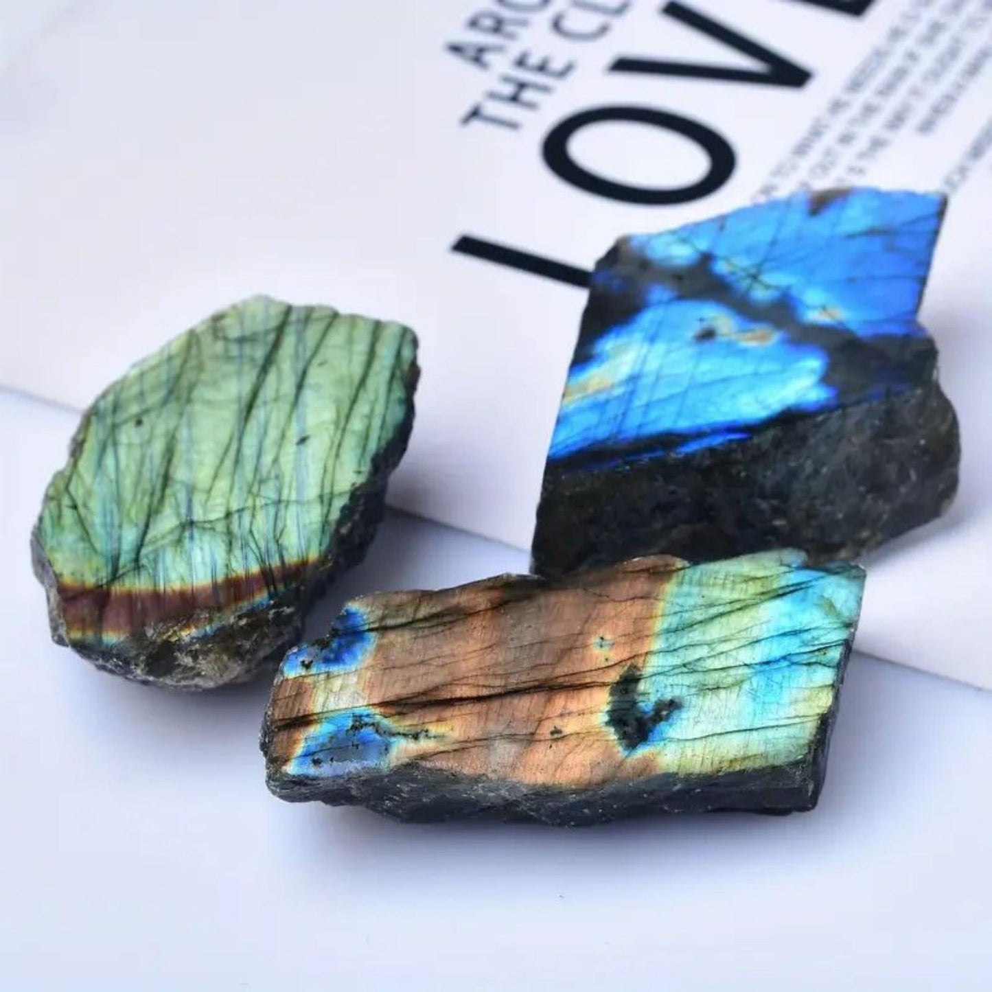 Natural Labradorite Rough Stone — 30–150g – product image 4