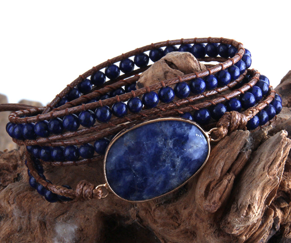 Soulstone Natural Stone Wrap Bracelet – main product image