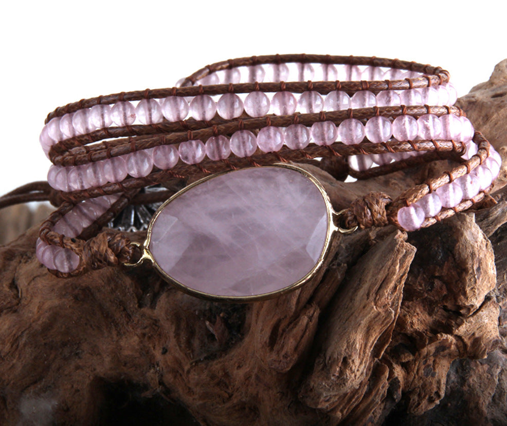 Soulstone Natural Stone Wrap Bracelet – product image 10