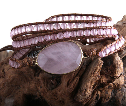 Soulstone Natural Stone Wrap Bracelet – product image 10