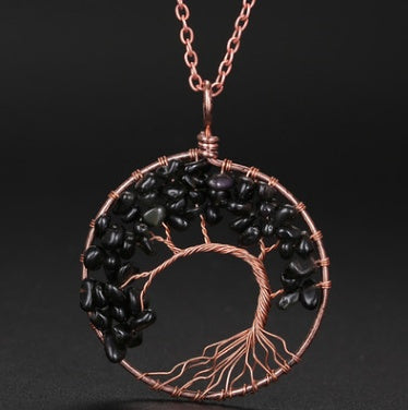 Soulstone Tree of Life Agate Necklace – product image 5