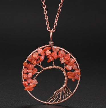 Soulstone Tree of Life Agate Necklace – product image 11