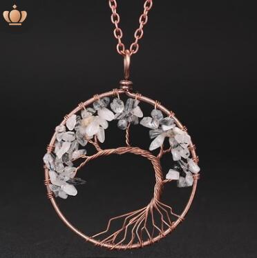 Soulstone Tree of Life Agate Necklace – product image 17