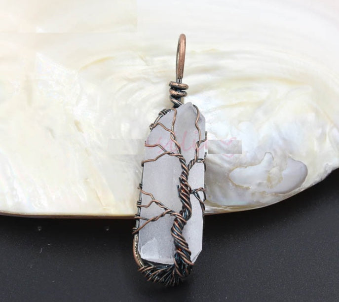 Soulstone Tree of Life Crystal Necklace – product image 3