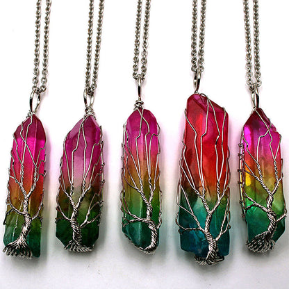 Soulstone Tree of Life Crystal Necklace – product image 8